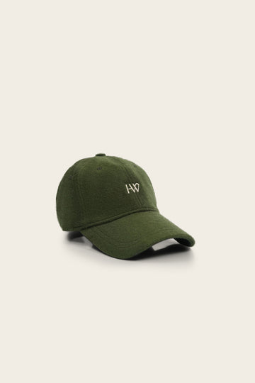 Honest Wolf Heritage cap green and cream