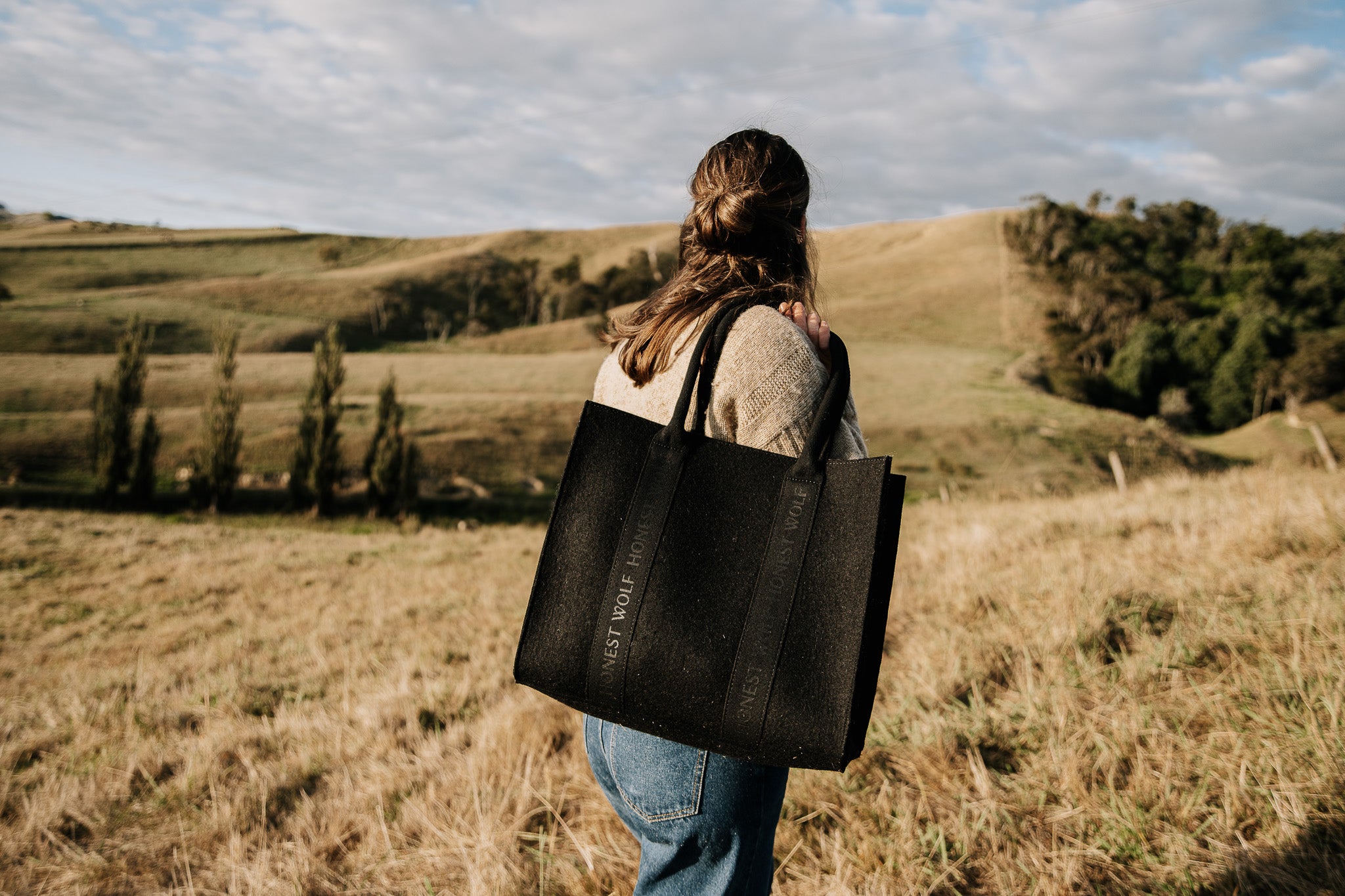 The Wool Heritage Bag - 100% NZ Wool – Honest Wolf