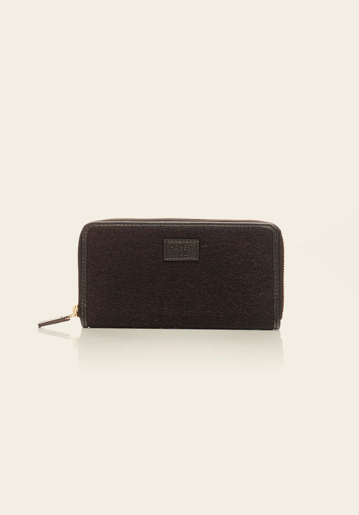 Zip Wallet - Midnight - front view of wallet