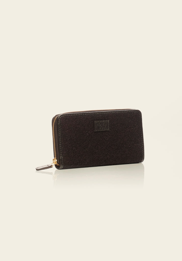 Zip Wallet - Midnight - view of wallet and zip detail