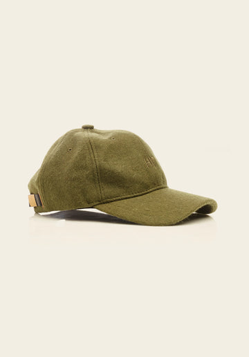 Heritage Wool Cap - Moss