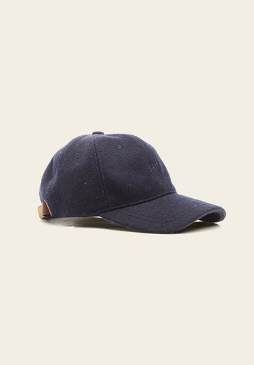 Heritage Wool Cap - Navy