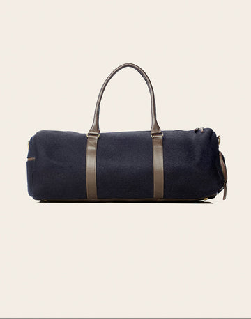 honest wolf navy weekender bag product