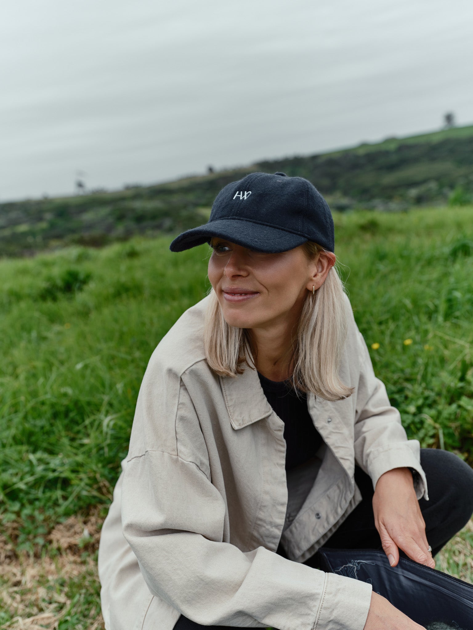 Heritage Wool Cap - Shop Navy Hat | Honest Wolf