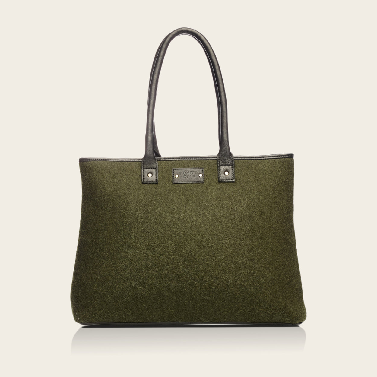 Mini Tote Forest Green Honest Wolf