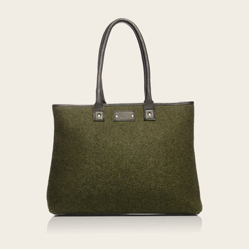 Honest Wolf Mini Tote Forest Green bag