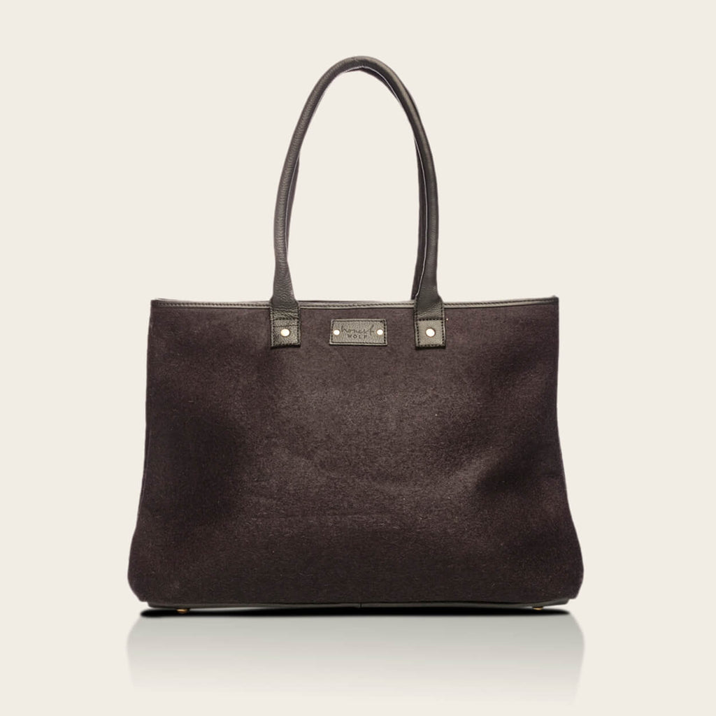 Honest Wolf Mini Tote Mid Black bag
