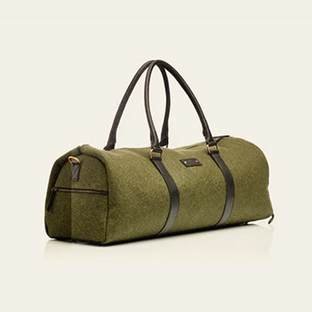 Honest Wolf corporate gallery - forest green overnighter