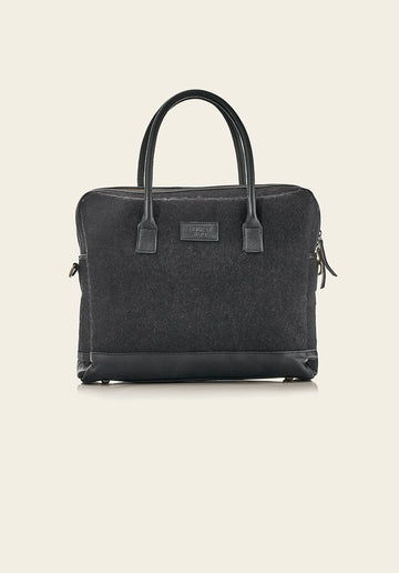 Satchel - Midnight/Black, a view of the whole bag